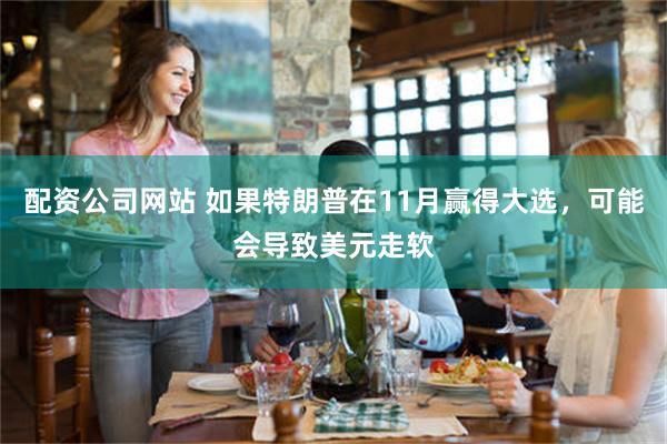 配资公司网站 如果特朗普在11月赢得大选，可能会导致美元走软